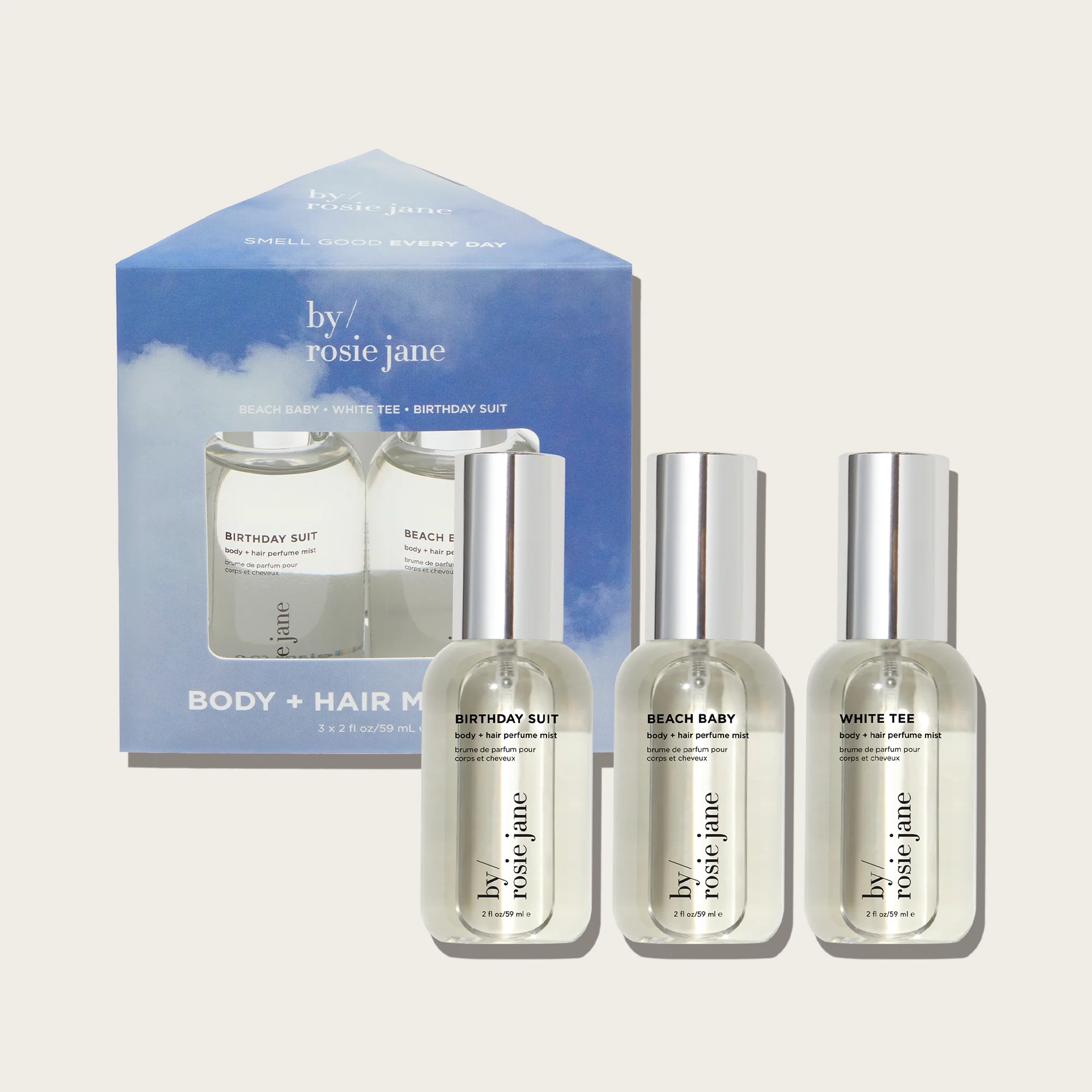 BODY + HAIR MIST TRIO